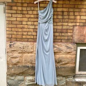 David’s Bridal One-shoulder Bridesmaid Gown
